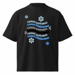 Unisex Organic Oversized High Neck T-Shirt