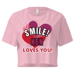 Ladies Festival Cali Crop Top Tee