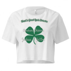 Ladies Festival Cali Crop Top Tee