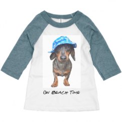 Toddler 3/4 Sleeve Raglan Tee