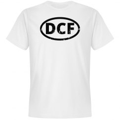 dc farms oval t-shirt