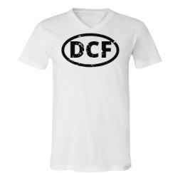 Unisex V-Neck Jersey Tee