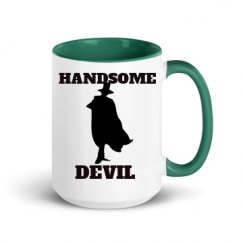 15oz Ceramic Mug with Color Inside