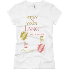 Ladies Slim Fit Basic Promo Jersey Tee