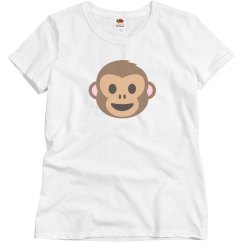 Monkey Face Emoji Tee