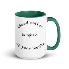 15oz Ceramic Mug with Color Inside