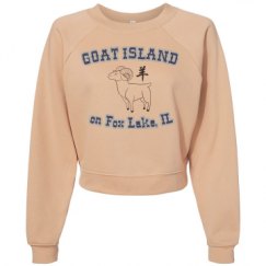 Women's Raglan Pullover Fleece