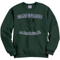 Unisex Film and Foil Crewneck Sweatshirt