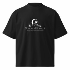 Unisex Organic Oversized High Neck T-Shirt