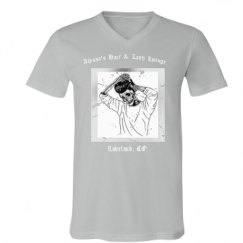 Unisex V-Neck Jersey Tee