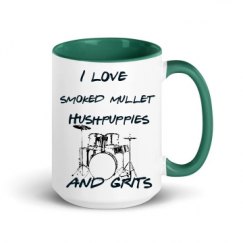 15oz Ceramic Mug with Color Inside