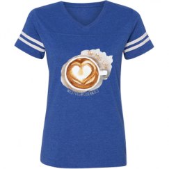 Ladies Relaxed Fit Vintage Sports Tee