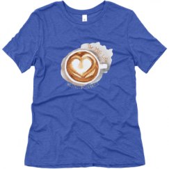 Ladies Relaxed Fit Super Soft Triblend Tee