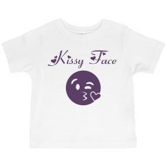 Kissy Face shirt for girls