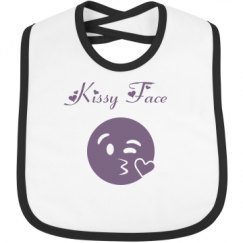 Infant Contrast Trim Bib