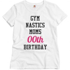 Customize gymnastics mom bday