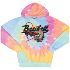 Unisex Tie-Dye Fleece Hoodie