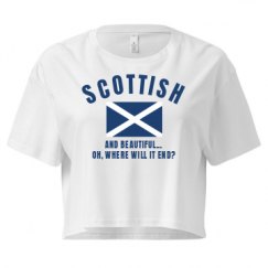 Ladies Festival Cali Crop Top Tee