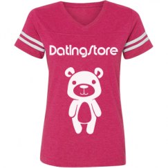 Ladies Relaxed Fit Vintage Sports Tee