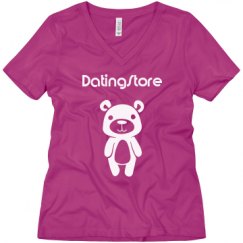 Ladies Relaxed Fit V-Neck Tee