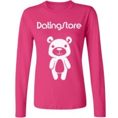 Ladies Relaxed Fit Basic Long Sleeve Tee