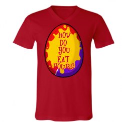 Unisex V-Neck Jersey Tee