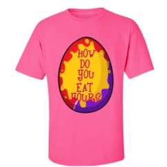 Unisex Ultra Cotton Safety Neon Crewneck Tee