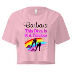 Ladies Festival Cali Crop Top Tee