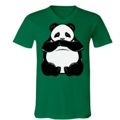 Unisex V-Neck Jersey Tee