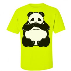 Unisex Ultra Cotton Safety Neon Crewneck Tee