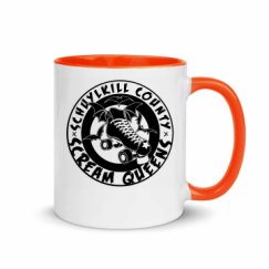 11oz Ceramic Mug with Color Inside