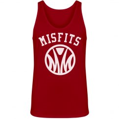 Misfits unisex red tank no back 