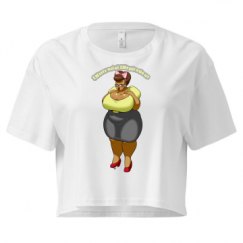 Ladies Festival Cali Crop Top Tee