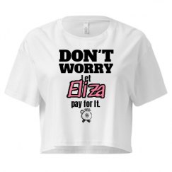 Ladies Festival Cali Crop Top Tee