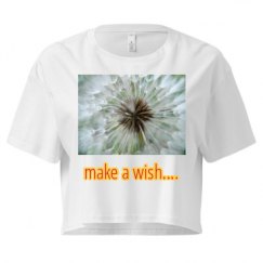 Ladies Festival Cali Crop Top Tee