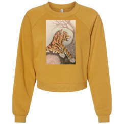 Women's Raglan Pullover Fleece