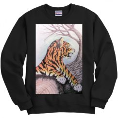 Unisex Film and Foil Crewneck Sweatshirt