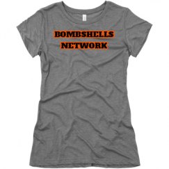 Ladies Slim Fit Super Soft Triblend Tee