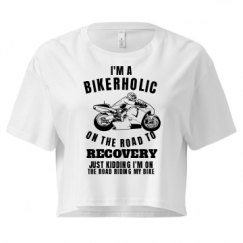 Ladies Festival Cali Crop Top Tee