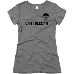 Ladies Slim Fit Super Soft Triblend Tee