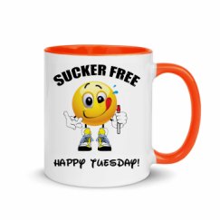 11oz Ceramic Mug with Color Inside