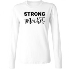 Ladies Relaxed Fit Basic Long Sleeve Tee