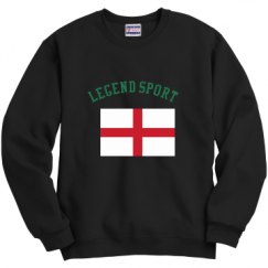 Unisex Film and Foil Crewneck Sweatshirt