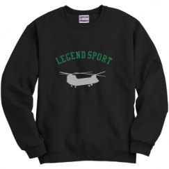Unisex Film and Foil Crewneck Sweatshirt