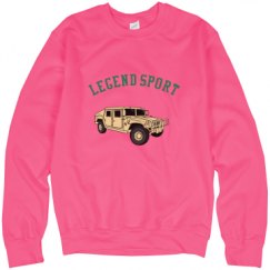 Unisex Neon Crewneck Sweatshirt