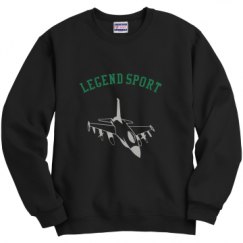 Unisex Film and Foil Crewneck Sweatshirt