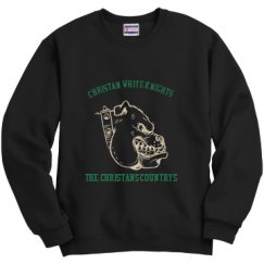 Unisex Film and Foil Crewneck Sweatshirt