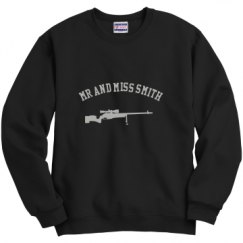 Unisex Film and Foil Crewneck Sweatshirt