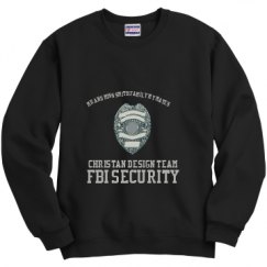 Unisex Film and Foil Crewneck Sweatshirt