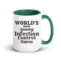 15oz Ceramic Mug with Color Inside